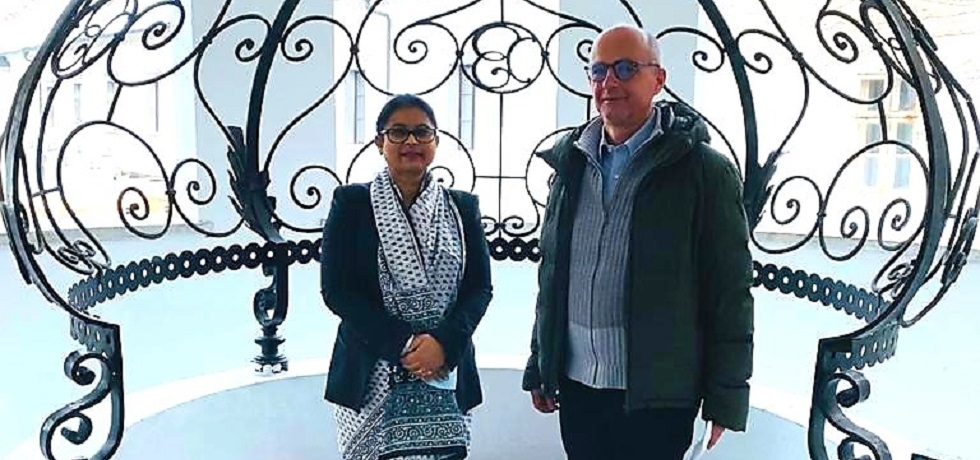In a fruitful meeting on 13/12 at Fužine Castle, Ljubljana with Mr. Bogo Zupančič, Director of Architecture & Design Museum & his team, Ambassador discussed finalising manifestation of projects under Fest marking #IndSlo30YRS relations in 2022 and Amrit Mahotsav